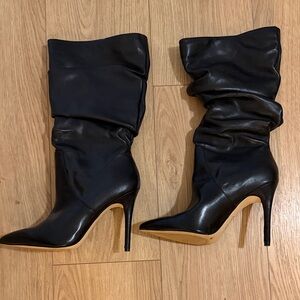 Jessica Simpson Black Heeled Boots